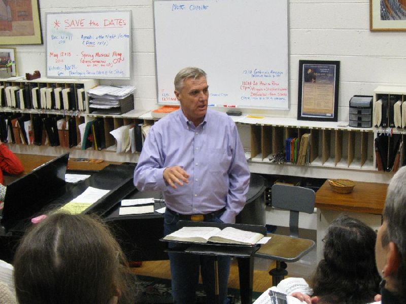 Chorale practice